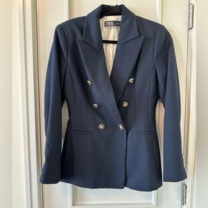 Zara navy blazer